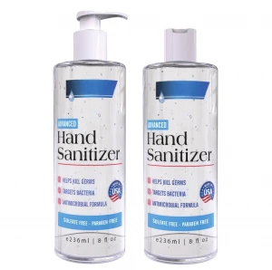 Hand Sanitizer - 8 oz 70% Ethyl Alcohol