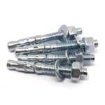 Concrete Screws Wedge Anchor Zinc Plated Heavy Duty Fastener