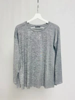 Oversized sweater in lightweight fabric
