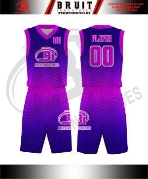 Fully Sublimation Custom Quick Dry Blank Basketball Uniforms Reversible Basketball Jersey