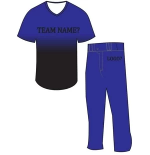 OEM Factory Custom Design Baseball Uniform Good Quality Quick Dry 100% Polyester Baseball Uniform Sets