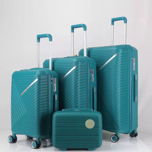 Custom Luggage 3 Piece Set Suitcase Spinner Hardshell Lightweight Tsa Lock Luggage Set