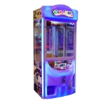 Coin Operated Crazy Toys 2 Best Claw Crane Machine Game Singapore Claw Arcade Mobedas Mini Juguetes Machine Suppl