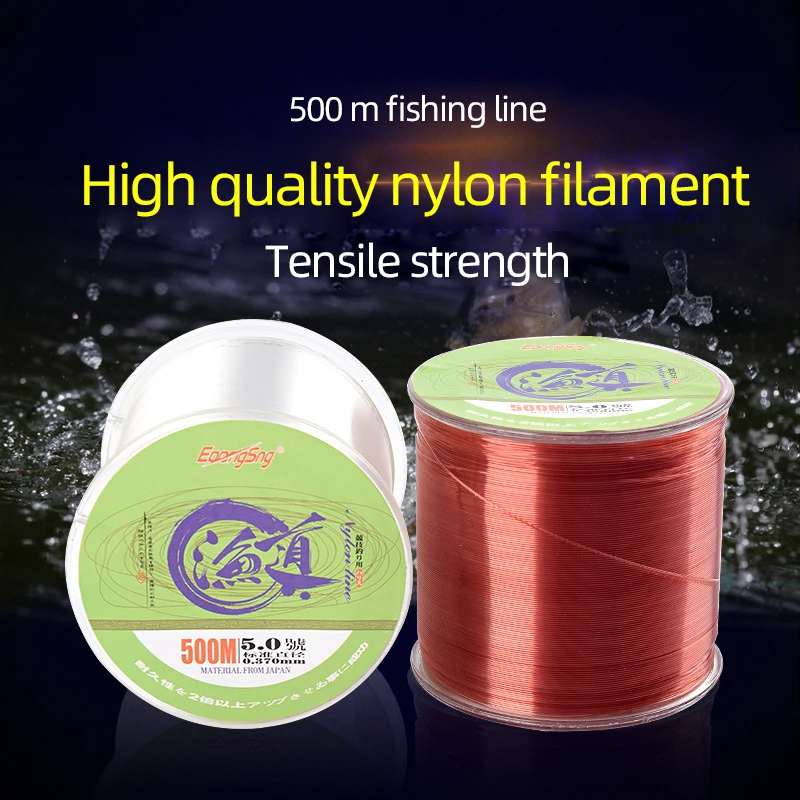 500m Carp Fishing Line 6lb-300lb Superline Abrasion Resistant Super Strong Best Quality Fishing Florocarbon Line