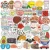 Import 100 pieces of small fresh and cute vine stickers notebook skateboard graffiti stickers from China