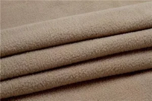 100% Polyester Brushed Knitted Micro Polar Fleece for Uniforms Fabric