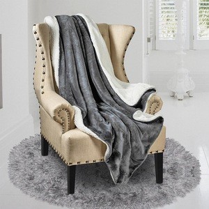 100% polyester Super Soft Fabric Flannel Fleece Throw Blanket