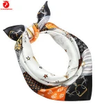 100% silk scarves fashion scarf square twill neckwear silk hijabs thin scarf