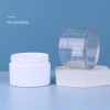 100ml 120ml 150ml Pet Plastic White Transparent Face Cream Container