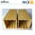 Import 100mm faux wood square hollow timber tube and plastic wood beams from China