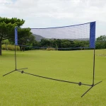10'X5' Height Adjustable Badminton Net , Tennis Volleyball with Stand / Frame