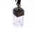 Import 10ml clear car perfume bottle with gold cap auto diffuser hanging perfume bottle from China