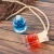 Import 10ml empty glass car perfume bottle hanging wooden from China