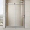 10mm frameless high intensity sliding safety shower glass door