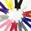 10pcs 5# 90cm 35.5 Inch Two Way Separating Jacket Zipper for Sewing Jacket Coat Molded Plastic Large Resin Zippers Bulk 10 Color