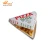 Import 12 14 inch reusable square cone design pizza slice carton box custom logo pizza packing box price from China