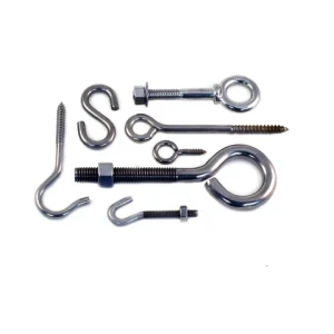 1/2" 3/4" 3/8"  304 Stainless Steel Screw-in Hooks Eye Bolt Ceiling Hook Screw Hanger Closed Loop