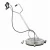 Import 12 inch steam manual electric floor cleaner surface cleaner from China