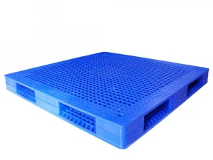 1200*1000mm Heavy Duty Grid Surface Double-Faced Plastic Pallet
