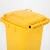 Import 120LT outdoor garbage dust bin plastic trash can/garbage trash street waste bin with lid from China