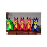 1250g rubber inflatable ride on jumping animal