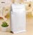 Import 1/2lb 250g 8oz Matte White Flat / Block Bottom Stand Up Pouch Packaging Bag With Zipper & Valve from China