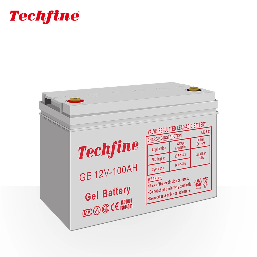 Buy 12v 100ah High Quality Gel Solar Battery 12v 100ah 120ah 150ah Gel  Battery For Solar Inverter from Guangdong Techfine Electronic Co., Ltd.,  China