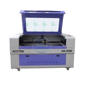 1300*900mm CO2 laser engraving &amp; laser cutting machine AKJ1390 with Ruida control system