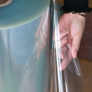 150-1200 Micron Clear Rigid PVC Film Sheets Plastic PVC sheet Roll for Thermoforming Packaging
