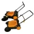 Import 16L High Quality Cleaning Hand Push Manual Road Sweeper from China