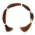 Import 170g Violin Part Horse Hair Brown Bow Hair for Violin Viola Cello Replacement from China