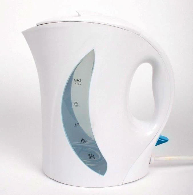 1.7L charming design colorful electrical plastic corded kettle