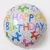 Import 18 inch round happy birthday foil balloon from China