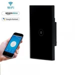 1Gang Smart Wifi Wireless Remote Control Touch Wall Light Switch