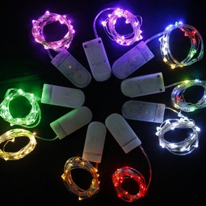 1M 10LEDs/2M 20LEDs/3M 30LEDs Fairy String Lights  CR2032 Battery Operated Mini LED Starry Lights String for Wedding