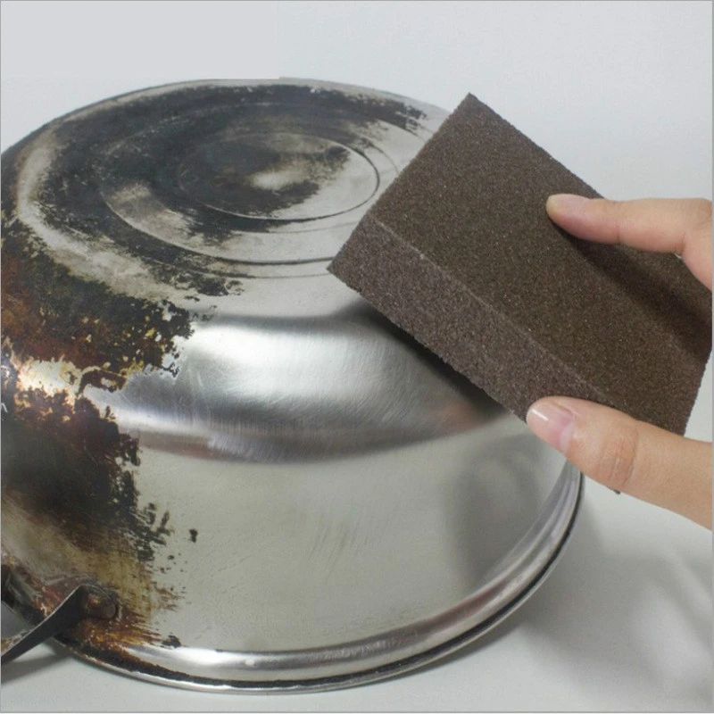 1PCS Sponge  Magic Eraser for Removing Rust Cleaning Cotton Kitchen Gadgets Accessories Descaling Clean Rub Pot Kitchen Tools