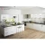 Import 2 pac mdf high gloss white lacquer finish kitchen cabinets direct from factory sale from China