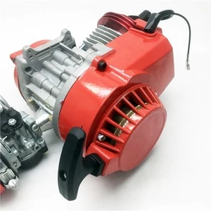 2 Stroke Motorcycle 49cc Engine Assembly red