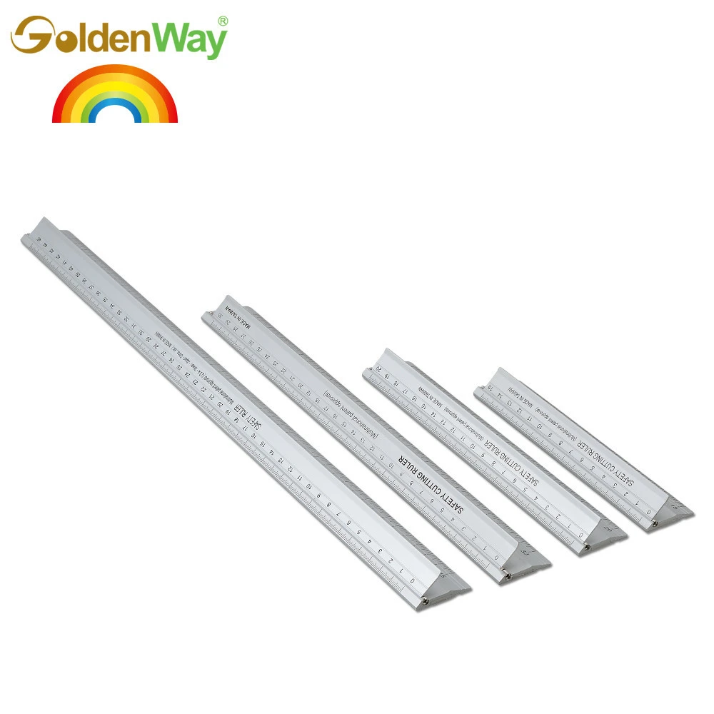 20 cm drafting aluminium safety drawing scale ruler