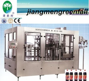 2014 new Small Washer Filler Capper Machine for Carbonated beverage soft drink filling /production line