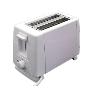 2018 best selling 2 slices plastic electric home use mini bread toaster with CE