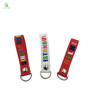 2018 Fashion Design custom soft pvc mobile phone straps and Rubber PVC Mobile Phone Hanger with key chain ring
