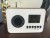 Import 2018 Hot sale cheap price portable fm radio with mini speaker and calendar function from China