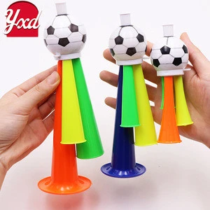 2018 Hot Selling plastic football horn soccer fan cheering horn