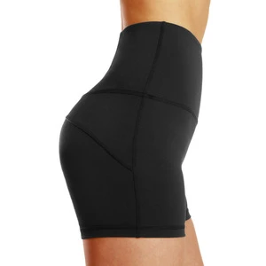 2018 Hot Selling Women Summer Compression Leggings Sportswear Running Short Pants High Waist Compression Yoga Shorts