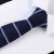 Import 2018 Mens High Quality Knitted Tie Silk Fashion Corbata Red And Dark Blue Knitted Tie from China