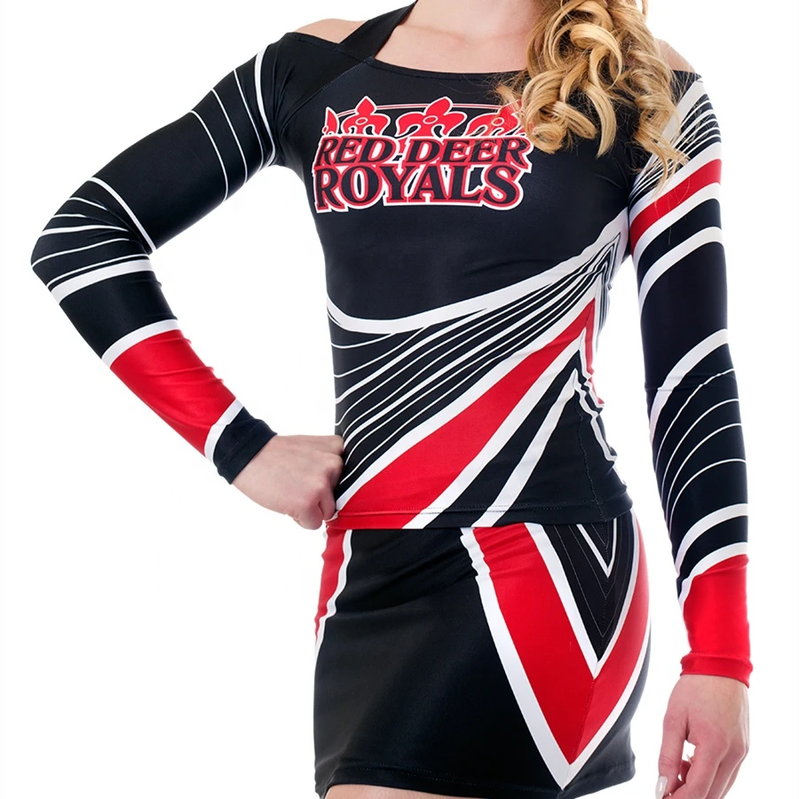 2019 All Star customised sublimation plus size cheerleading uniforms custom