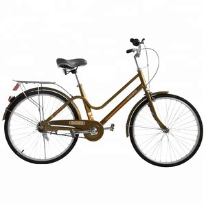 2019 cheap  hot sale customized steel 24 inch single speed city bicycle commuter bike