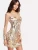Import 2019 Sexy Bandage Club Dress Backless Sequin Evening Dress In Stock from China