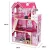 Import 2019 TOP NEW Wooden dolls house furniture Preschool Toys Wooden Pretending game wood dollhouse from China